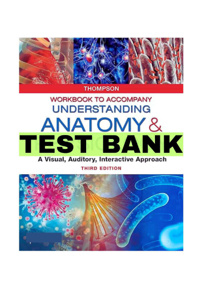 Workbook Answer Keys for Understanding Anatomy & Physiology (4th Edition) by Thompson (All 25 Chapters included) - Study Document Thumbnail